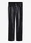 Cropped imitatieleren broek, RAINBOW
