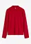 Halftransparante longsleeve van fluweel, RAINBOW