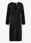 Jurk met diepe V-hals en glitter, BODYFLIRT boutique