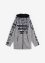 Fleece vest met gedessineerde inzet en capuchon, bpc bonprix collection