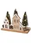 LED ornament huizen met dennenbomen, bonprix