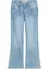 Bootcut meisjes jeans, mid waist, bonprix