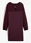 Jersey jurk met mesh inzet, BODYFLIRT