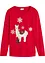 Longsleeve met kerstprint, bonprix