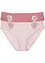 Slip met borduursel (set van 2), bonprix