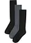 Kniekousen (3 paar) met ribstructuur, bpc bonprix collection