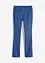 Imitatieleren flared broek, RAINBOW