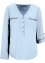 Viscose blouse met V-hals, lange mouw, bpc bonprix collection