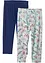Capri legging met biologisch katoen (set van 2, bonprix