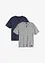 T-shirt (set van 2), bonprix