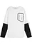 Jongens layershirt van biologisch katoen, lange mouw, bpc bonprix collection