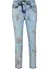 Jeans met bloemenborduursel, bonprix