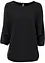 Geribde oversized trui van viscosemix, bonprix