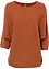 Geribde oversized trui van viscosemix, bonprix