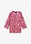 Shirt met ronde hals, 3/4 mouw, bonprix
