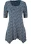 Puntig toelopend shirt, halflange mouw van een zachte viscosemix, bonprix