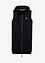 Lange sweat bodywarmer met capuchon, bonprix