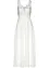 Maxi jurk met pailletten en borduursel, bonprix