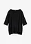 Boxy shirt met boothals, halflange mouw, bonprix