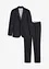 Pak met linnen, slim fit (2-dlg.), bonprix