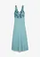 Maxi jurk met pailletten en borduursel, bonprix