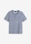 Henley shirt van biologisch katoen met minimal print en korte mouwen, bpc bonprix collection