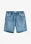 Lange instap jeans short, regular fit, John Baner JEANSWEAR