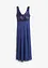 Maxi jurk met pailletten en borduursel, bonprix