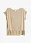 Oversized shirt van vloeiende viscose, bonprix