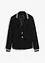 Katoenen blazer met gestreepte details, bonprix