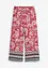 Losjes vallende palazzo broek met paisley, bonprix