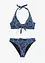 Halter bikini met gerecycled polyamide (2-dlg. set), bpc bonprix collection