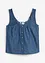 Denim blousetop, bonprix