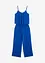 Jersey plissé jumpsuit, bonprix