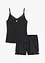 Shortama met sierlijk kant (2-dlg. set), bonprix