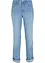 Mid waist jeans met turn-ups, straight, bonprix