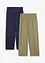 7/8 instapbroek high waist (set van 2), bonprix