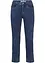 Mid waist cropped jeans, straight, bonprix