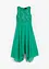 Premium chiffon midi jurk met kant, bonprix