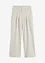 Wijd uitlopende broek met high waist, bonprix