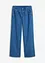 Wide leg jeans met mid waist, bonprix