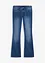 Flared jeans met low waist, bonprix