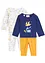 Baby longsleeve en broek (4-dlg. set), bonprix