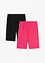Biker short (set van 2), bonprix