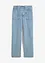 Mid waist stretch jeans, straight, bonprix