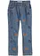 Jongens stretch jeans met borduursel, regular fit, bonprix