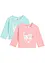 Baby longsleeve van biologisch katoen (set van 2), bonprix