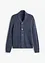Vest met geribd patroon, bonprix