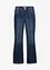 Flared stretch jeans met mid waist, bonprix