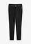 Legging van stevige jersey met imitatieleren details, bonprix